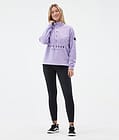 Dope Comfy W Fleecetröja Dam Faded Violet, Bild 3 av 6