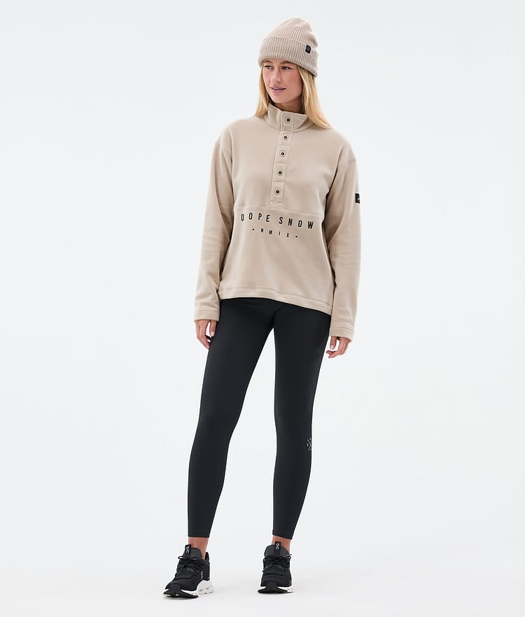 Dope Comfy W Fleecetröja Dam Sand, Bild 3 av 6