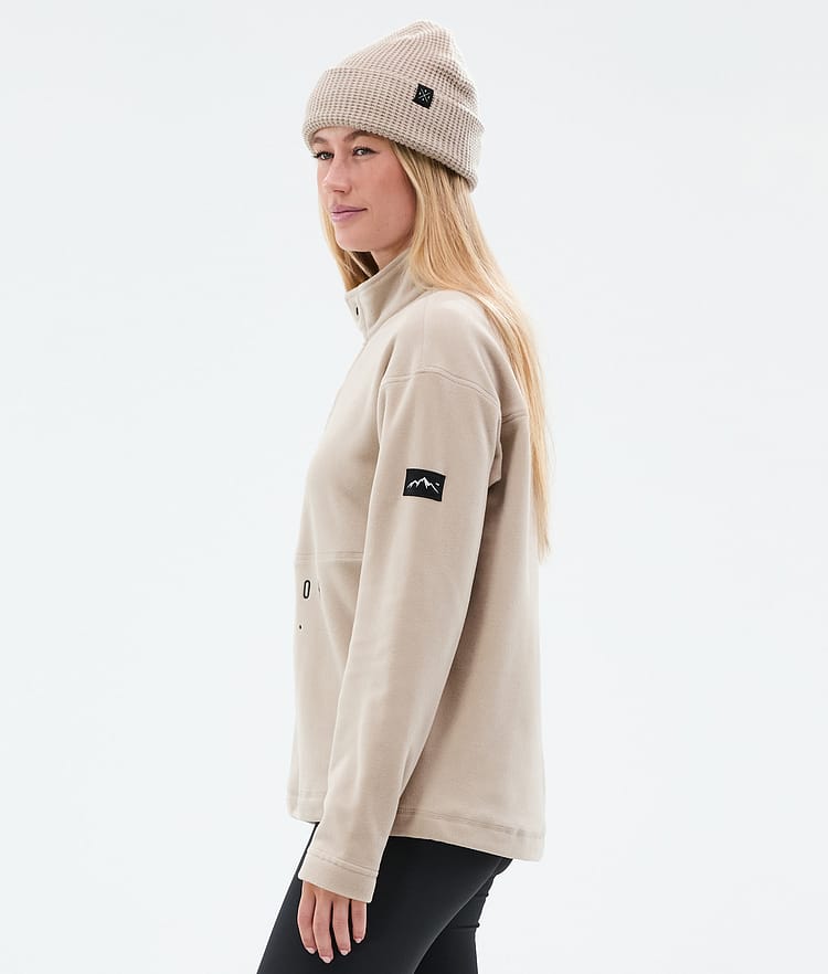 Dope Comfy W Fleecetröja Dam Sand, Bild 5 av 6