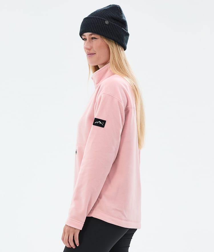 Dope Comfy W Fleecetröja Dam Soft Pink, Bild 5 av 6