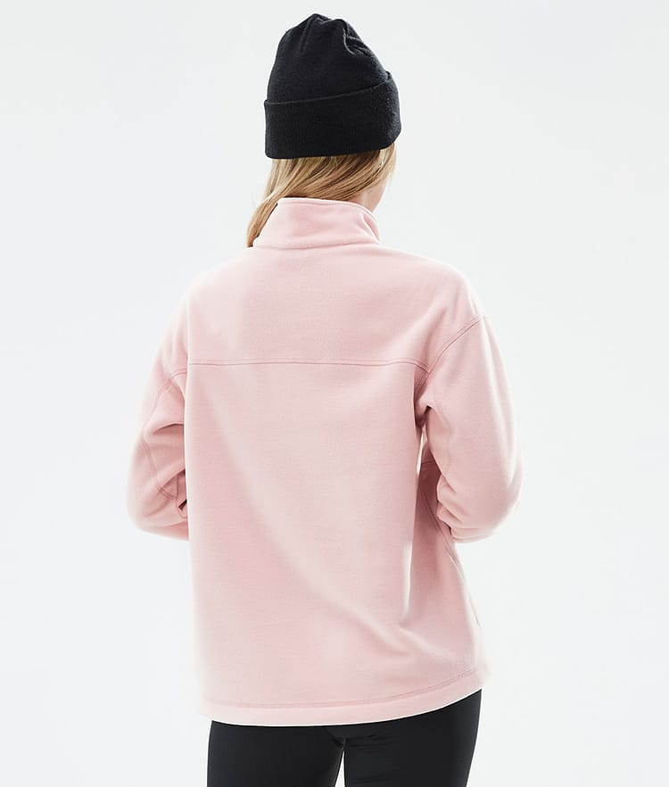 Dope Comfy W Fleecetröja Dam Soft Pink