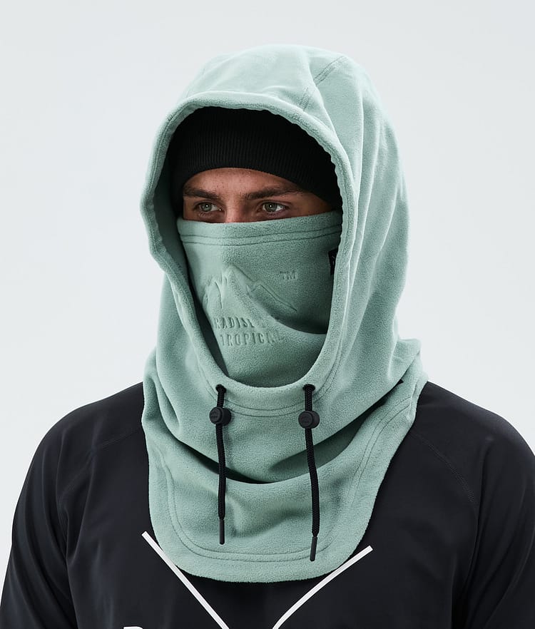 Dope Cozy Hood II Ansiktsmask Faded Green, Bild 3 av 4