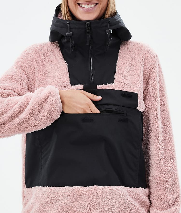 Montec Lima W Fleecehood Dam Soft Pink/Black Renewed, Bild 8 av 8