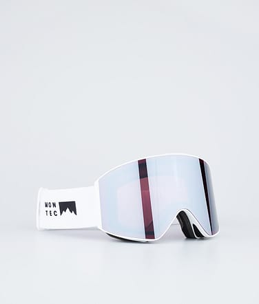Montec Scope Skidglasögon White W/White Black Mirror