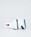 Montec Scope Skidglasögon Herr White W/White Moon Blue Mirror