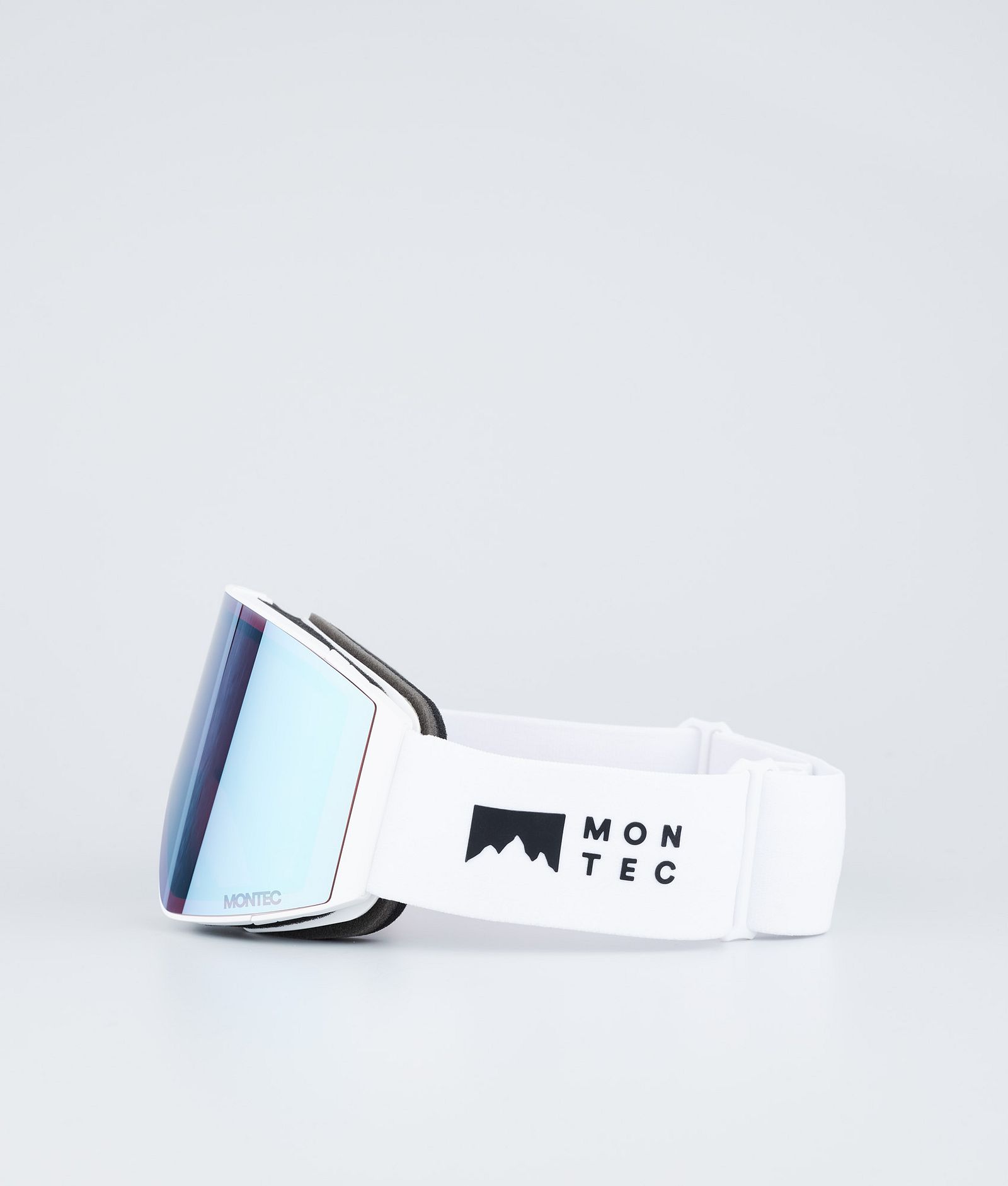 Montec Scope Skidglasögon White W/White Moon Blue Mirror