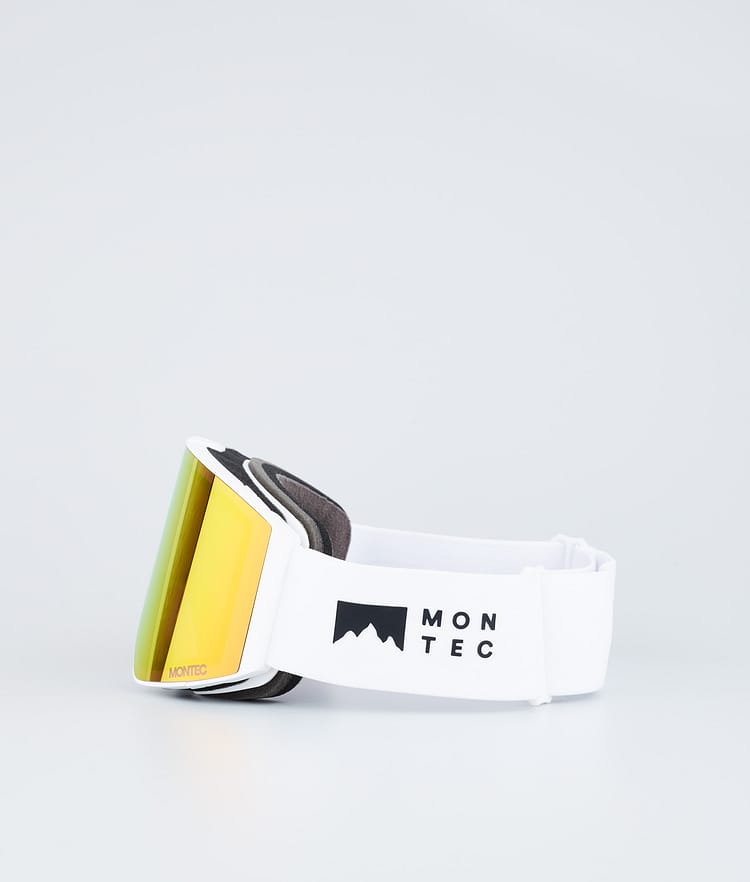 Montec Scope Skidglasögon White W/White Ruby Red Mirror, Bild 5 av 6
