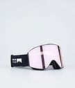Montec Scope Skidglasögon Herr Black W/Black Pink Sapphire Mirror