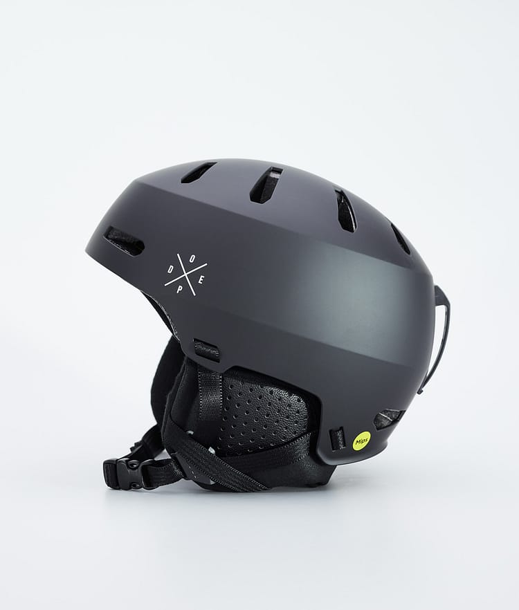 Dope Macon 2.0 MIPS Skidhjälm X-Up Matte Black w/ Black