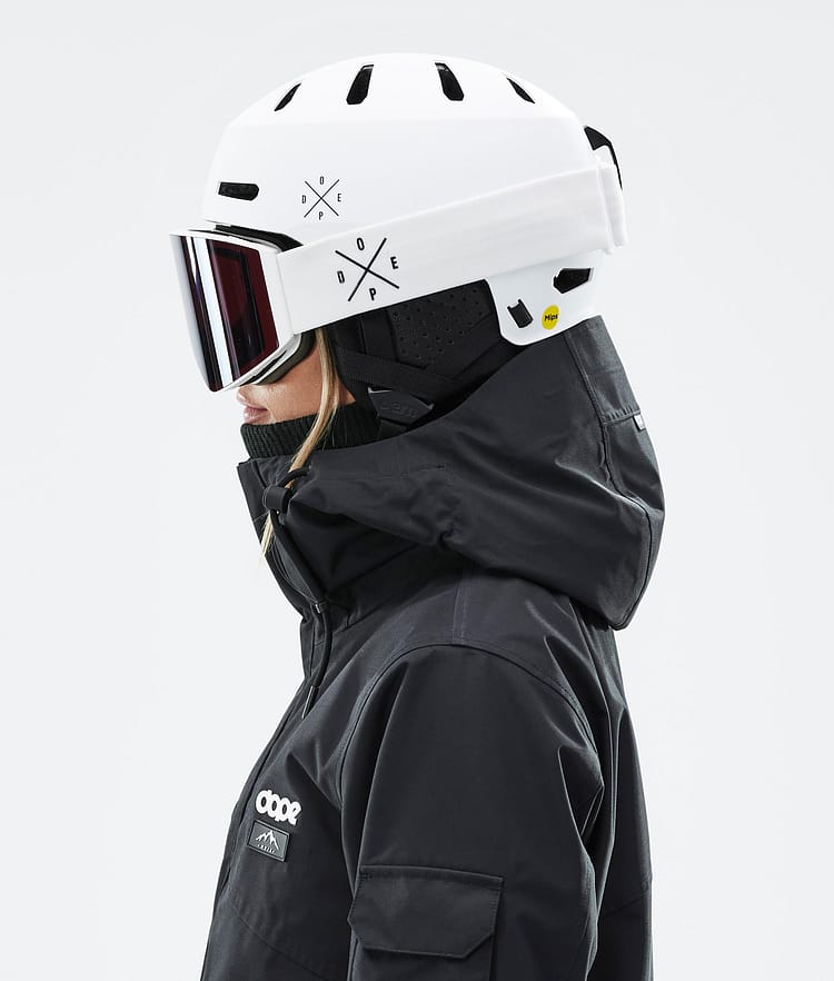 Dope Macon 2.0 MIPS Skidhjälm X-Up Matte White w/ Black, Bild 6 av 8