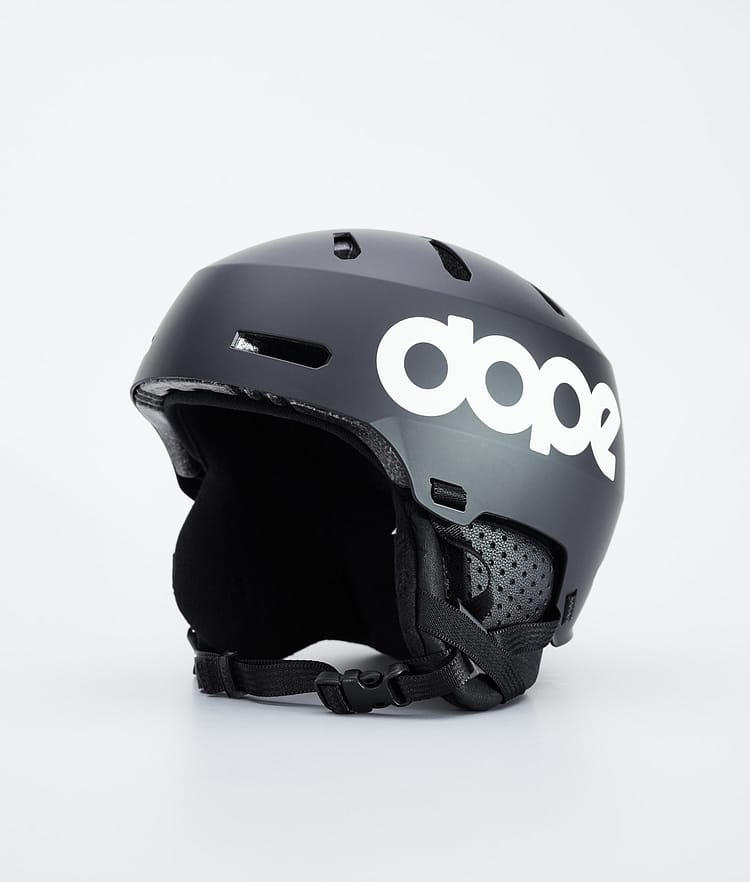 Dope Macon 2.0 Skidhjälm Classic Matte Black w/ Black