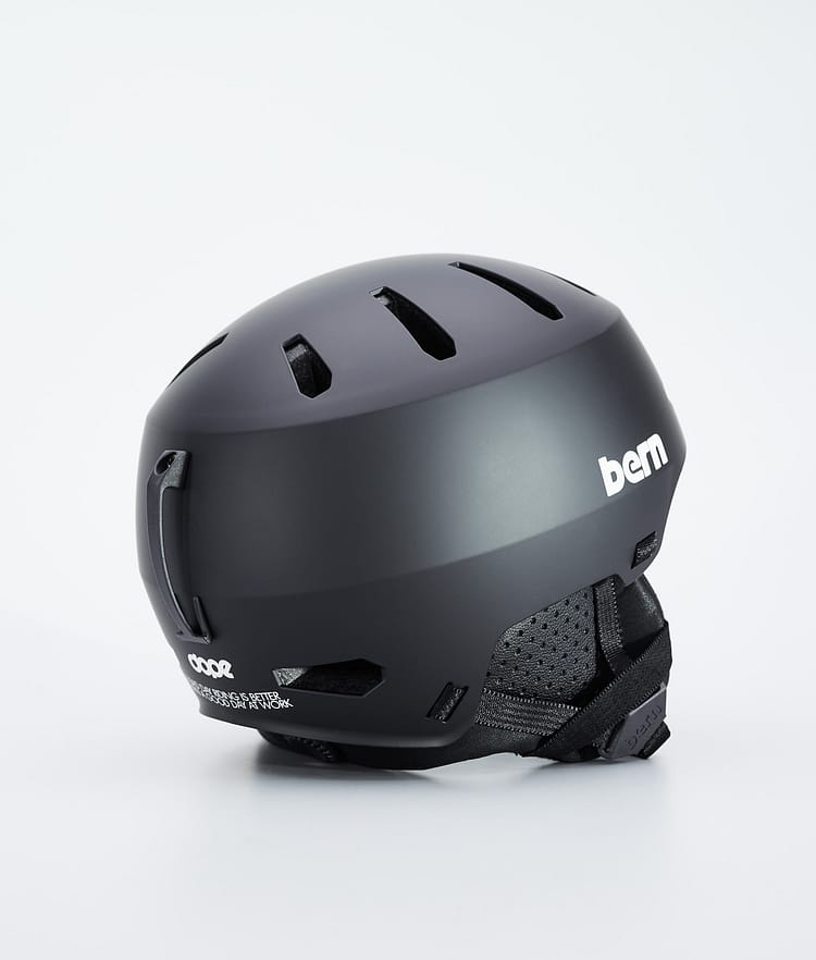 Dope Macon 2.0 Skidhjälm Classic Matte Black w/ Black, Bild 3 av 8