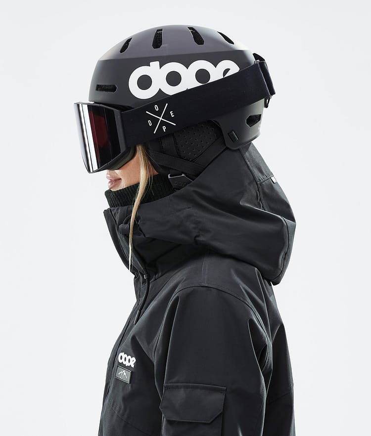 Dope Macon 2.0 Skidhjälm Classic Matte Black w/ Black, Bild 6 av 8