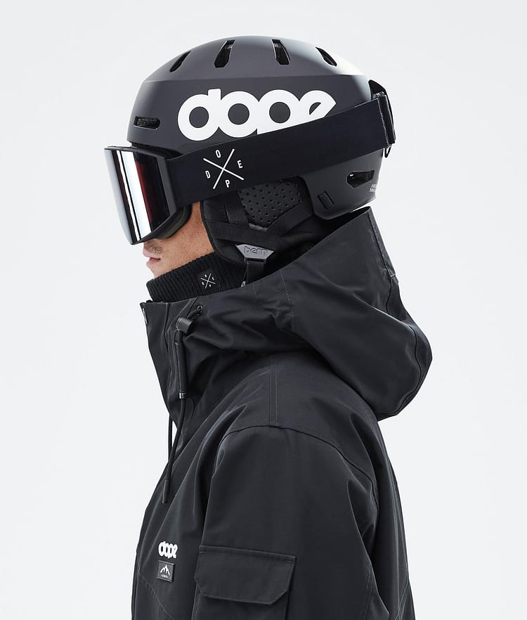 Dope Macon 2.0 Skidhjälm Classic Matte Black w/ Black, Bild 8 av 8