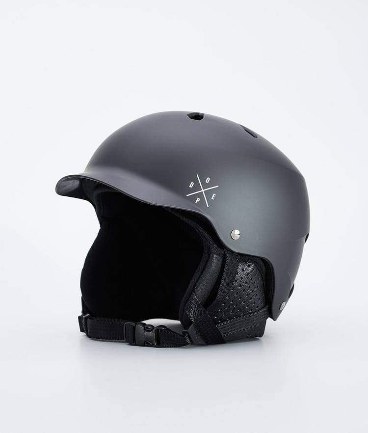 Dope Watts Classic Skidhjälm X-Up Matte Black, Bild 1 av 8