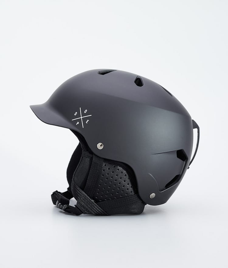 Dope Watts Classic Skidhjälm X-Up Matte Black, Bild 2 av 8
