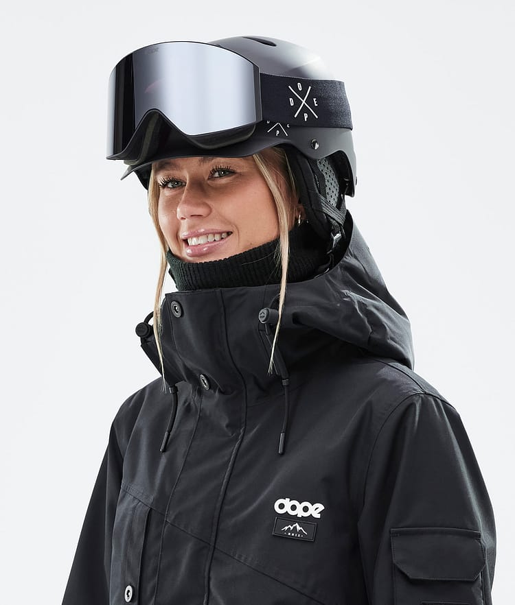 Dope Watts Classic Skidhjälm X-Up Matte Black, Bild 7 av 8