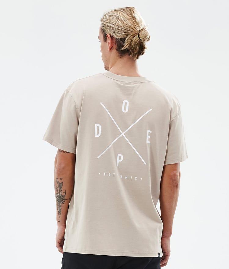 Dope Standard T-shirt Herr 2X-Up Sand, Bild 1 av 5