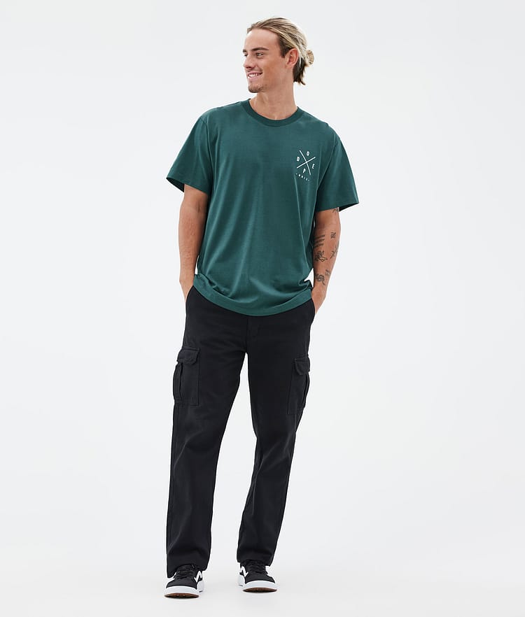 Dope Standard T-shirt Herr 2X-Up Bottle Green