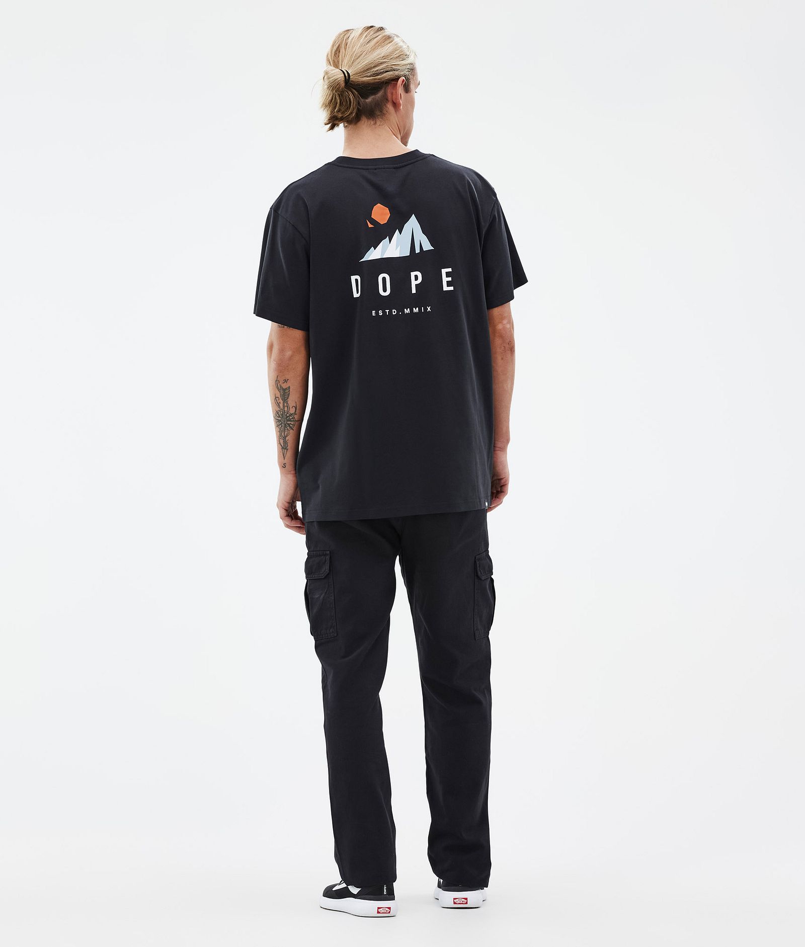 Dope Standard T-shirt Herr Ice Black, Bild 4 av 5