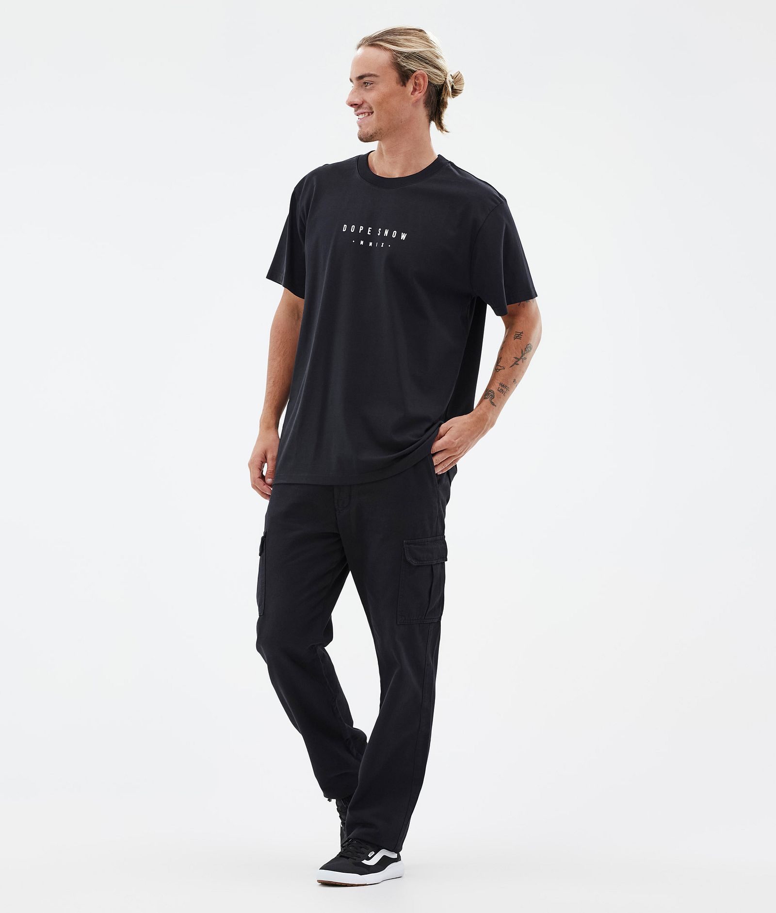 Dope Standard T-shirt Herr Silhouette Black, Bild 5 av 5