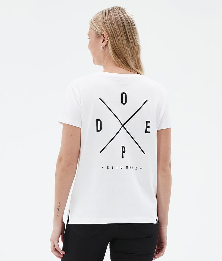 Dope Standard W T-shirt Dam 2X-Up White, Bild 2 av 6