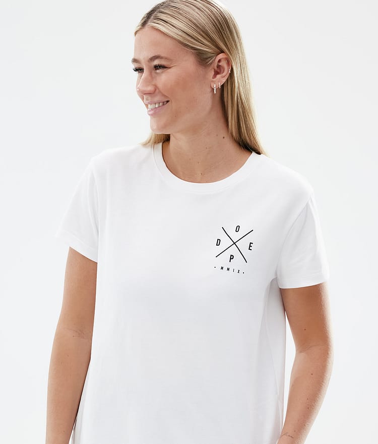 Dope Standard W T-shirt Dam 2X-Up White, Image 3 of 6