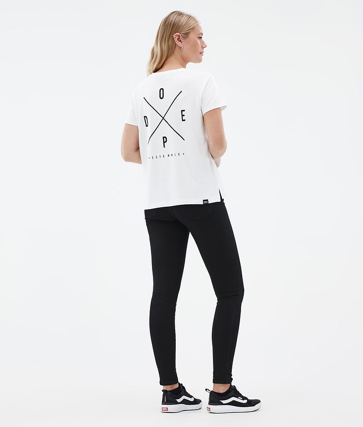 Dope Standard W T-shirt Dam 2X-Up White, Image 4 of 6