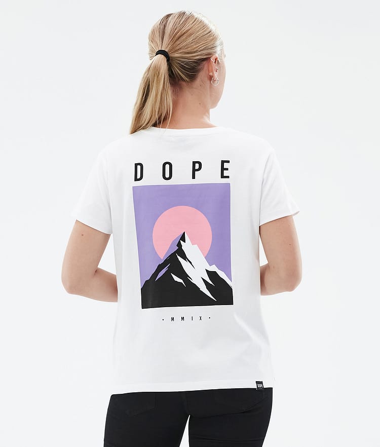 Dope Standard W T-shirt Dam Aphex White