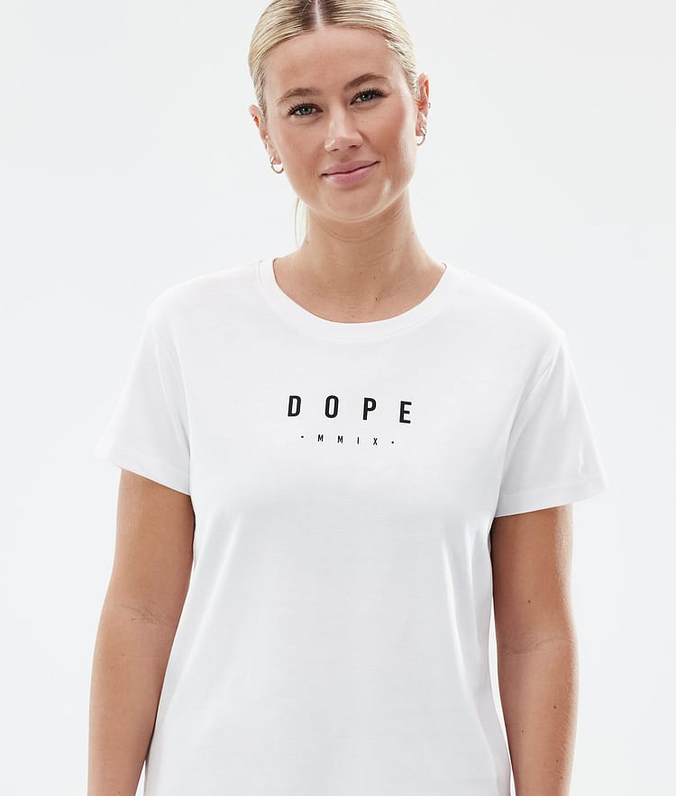 Dope Standard W T-shirt Dam Aphex White