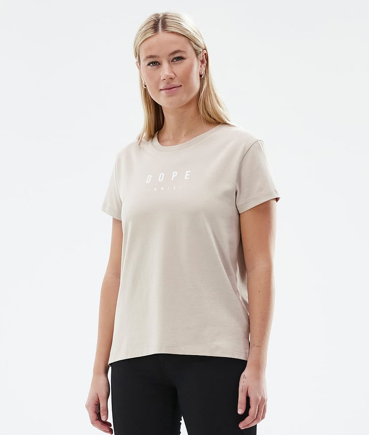 Dope Standard W T-shirt Dam Aphex Sand, Bild 2 av 6