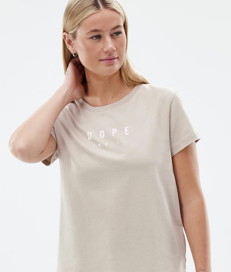 Dope Standard W T-shirt Dam Aphex Sand, Bild 3 av 6