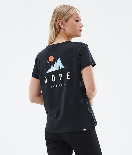 Dope Standard W T-shirt Dam Black