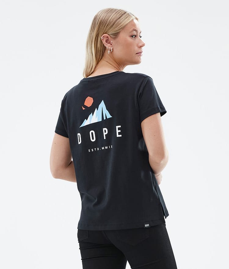 Dope Standard W T-shirt Dam Ice Black