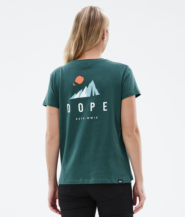 Dope Standard W T-shirt Dam Ice Bottle Green