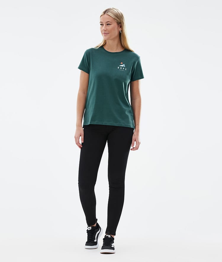 Dope Standard W T-shirt Dam Ice Bottle Green, Image 5 of 6
