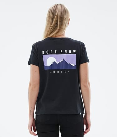 Dope Standard W T-shirt Kvinna Silhouette Black