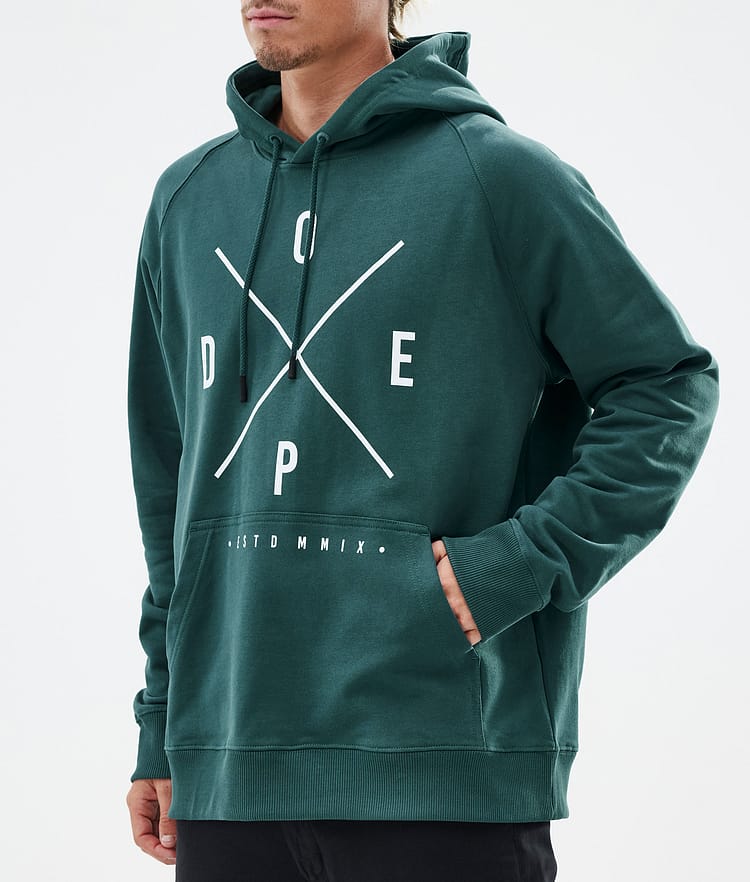 Dope Common Hood Herr 2X-Up Bottle Green, Bild 6 av 7