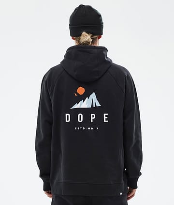 Dope Common Hood Man Ice Black