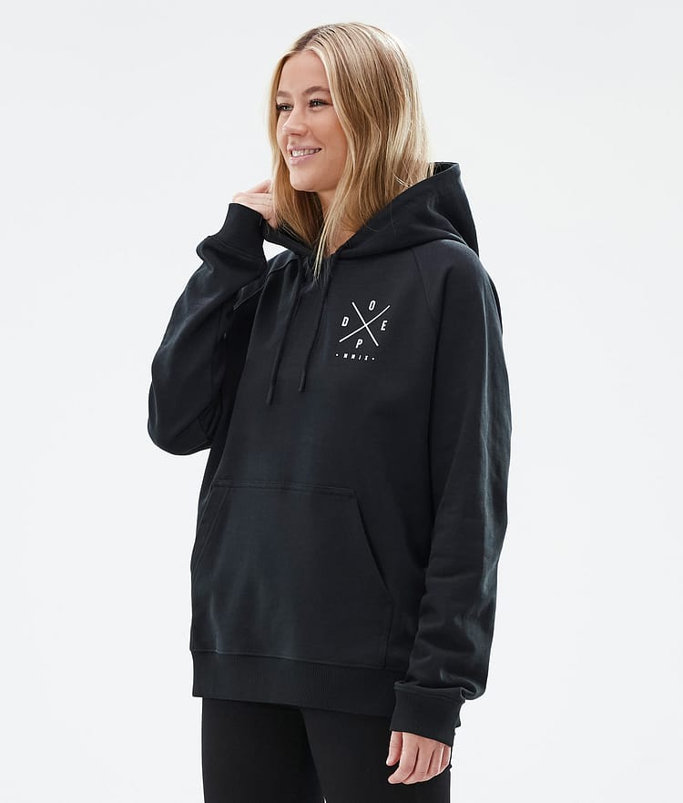 Dope Common W Hood Dam 2X-Up Black, Bild 1 av 7