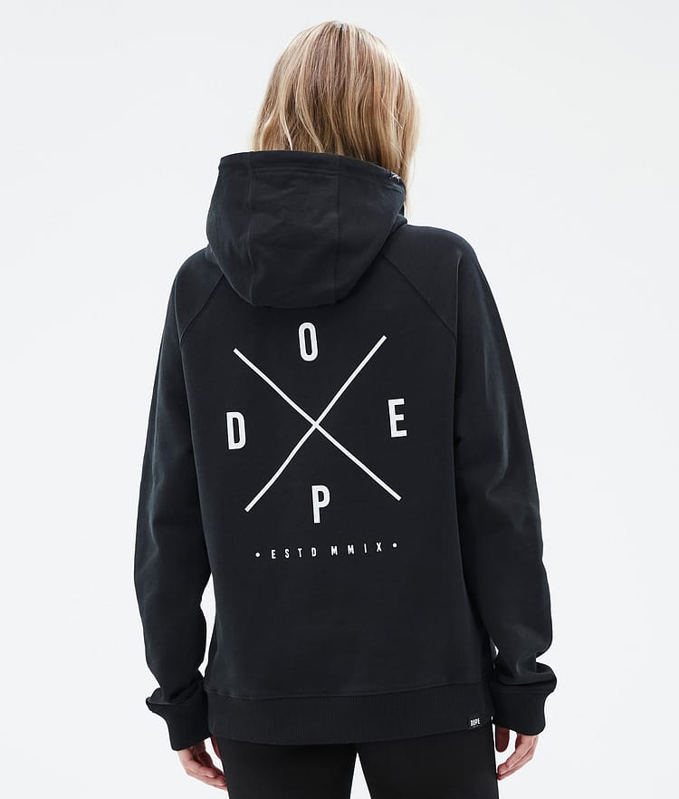 Dope Common W Hood Dam 2X-Up Black, Bild 2 av 7
