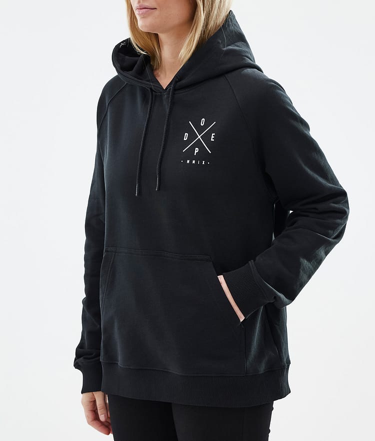 Dope Common W Hood Dam 2X-Up Black, Bild 6 av 7