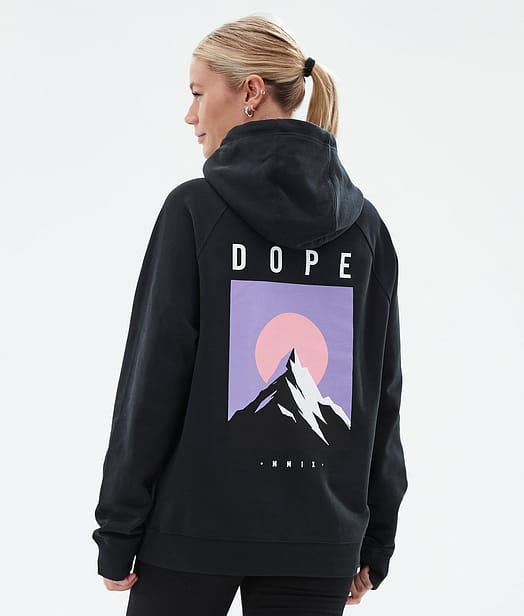 Dope Common W Hood Dam Black