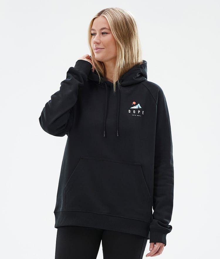 Dope Common W Hood Dam Ice Black, Bild 2 av 7