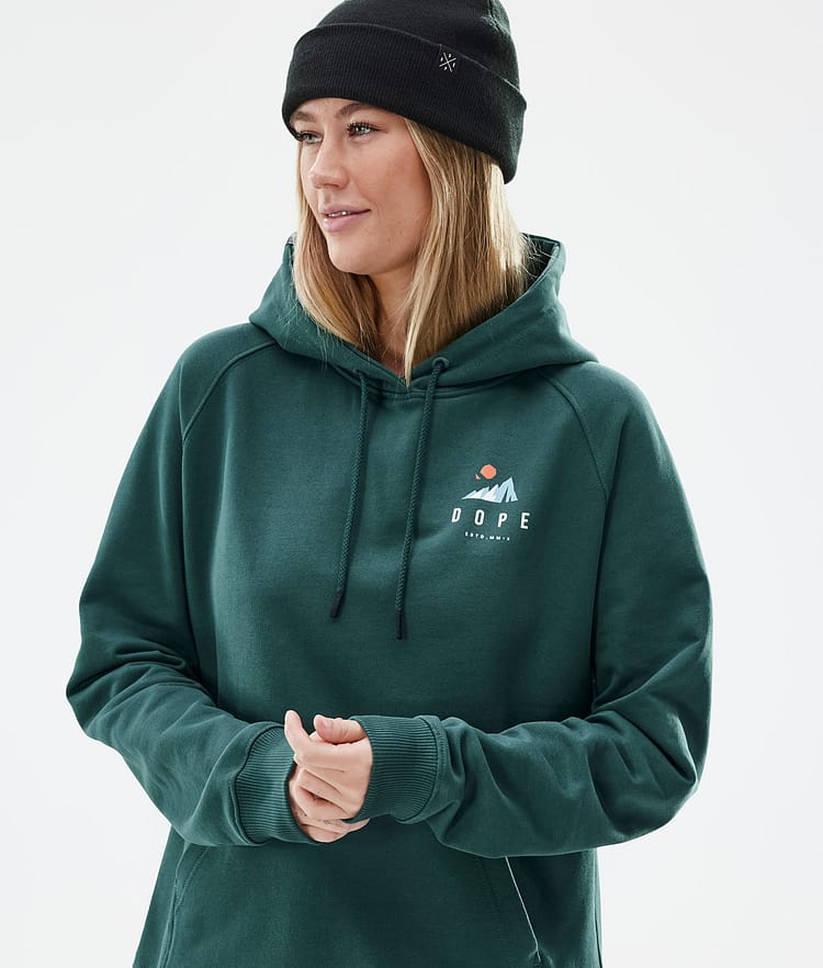 Dope Common W Hood Dam Ice Bottle Green, Bild 2 av 7