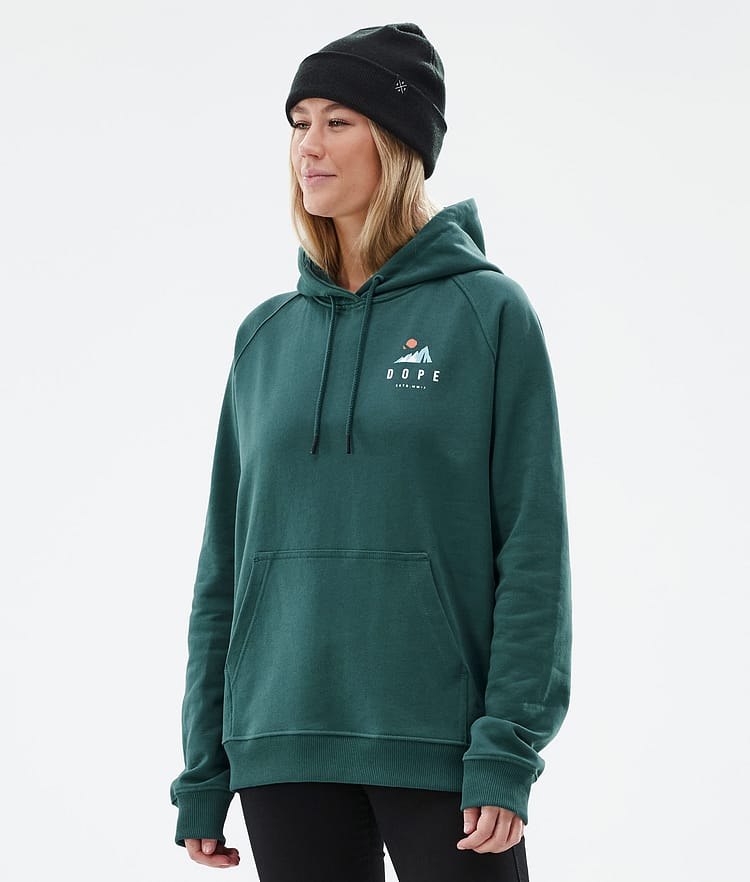 Dope Common W Hood Dam Ice Bottle Green, Bild 3 av 7