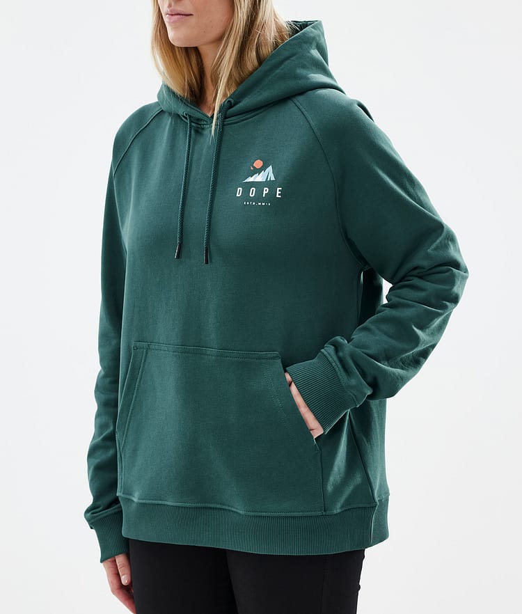 Dope Common W Hood Dam Ice Bottle Green, Bild 6 av 7