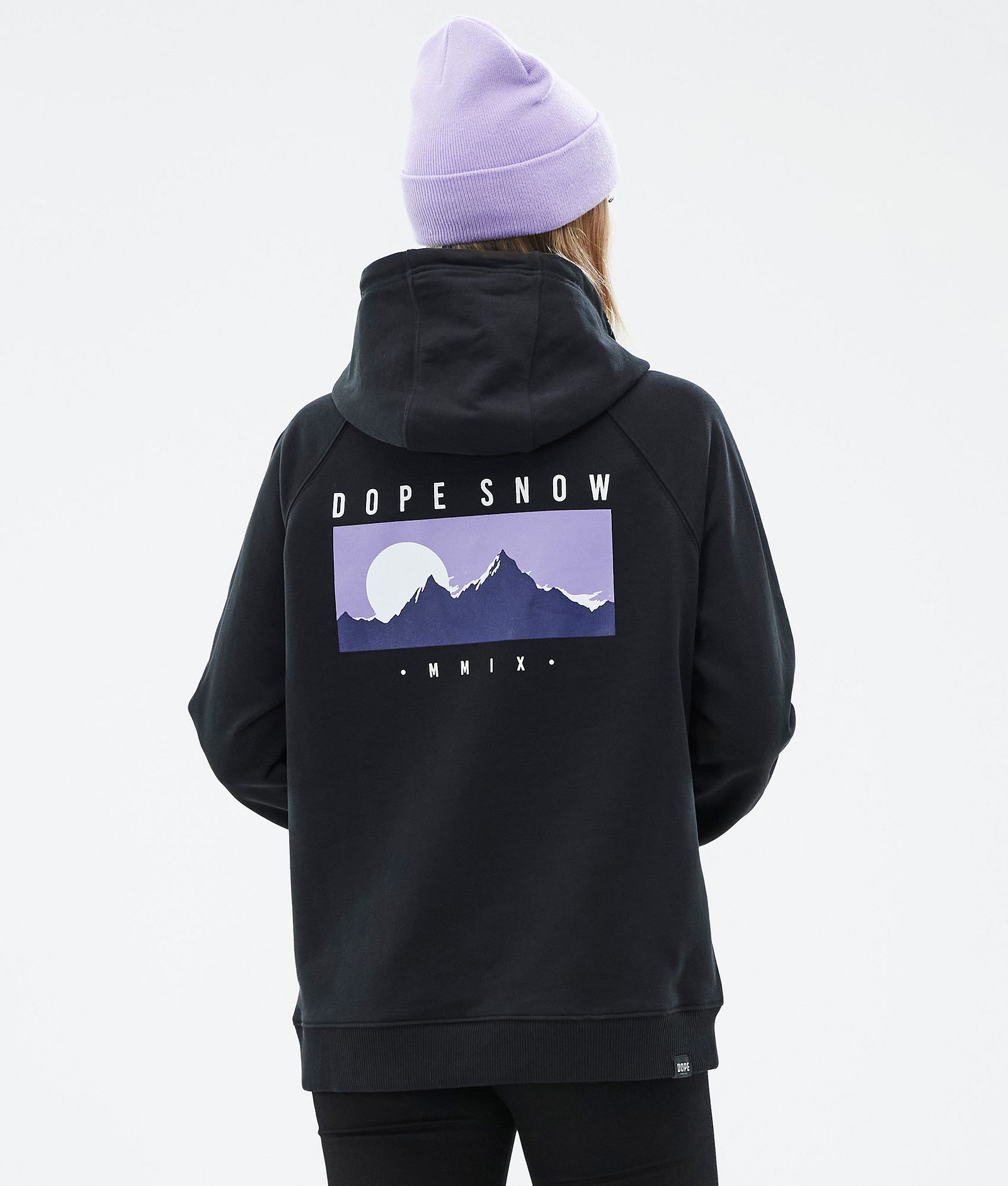 Dope Common W Hood Dam Silhouette Black, Bild 1 av 7