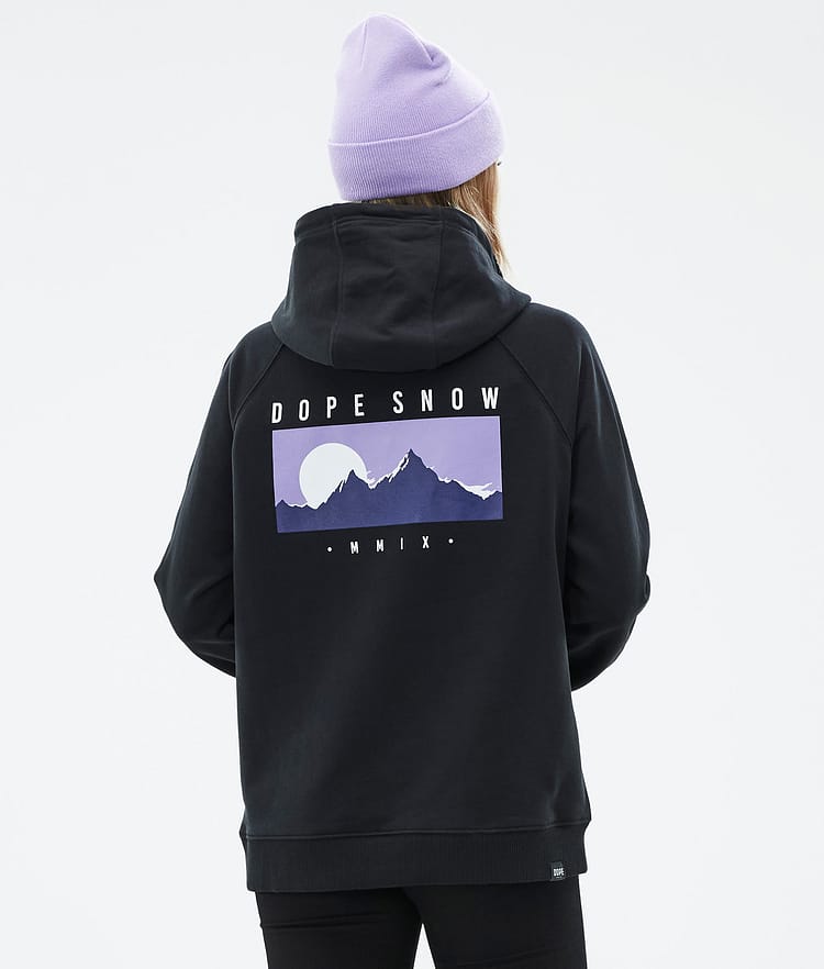 Dope Common W Hood Dam Silhouette Black