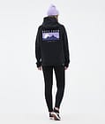 Dope Common W Hood Dam Silhouette Black, Bild 4 av 7